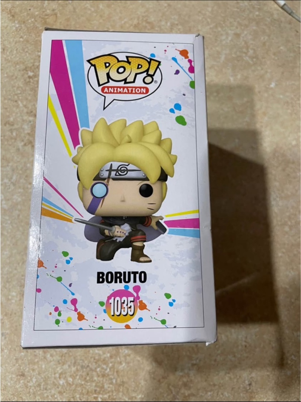 Funko Boruto Vinyl Figure - White, Pink, Blue Accents - Picture 2 of 3